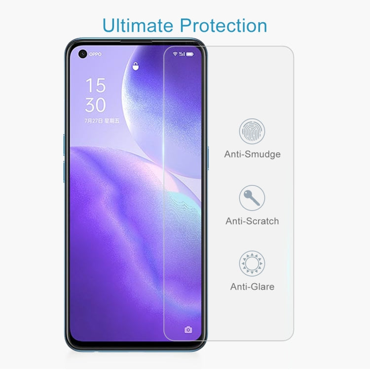 For OPPO Find X3 Lite 10 PCS 0.26mm 9H 2.5D Tempered Glass Film