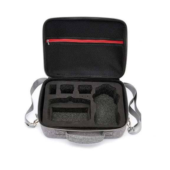 Portable Carry Case Water-resistant Scratch-proof Anti-shock Travel Carrying Cover Case Box for DJI Air 2s(Grey+Black Liner)