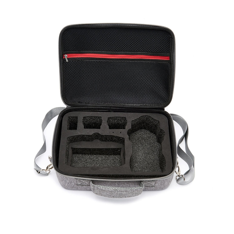 Portable Carry Case Water-resistant Scratch-proof Anti-shock Travel Carrying Cover Case Box for DJI Air 2s(Grey+Black Liner)