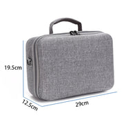 Portable Carry Case Water-resistant Scratch-proof Anti-shock Travel Carrying Cover Case Box for DJI Air 2s(Grey+Black Liner)