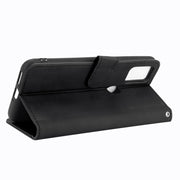 For Ulefone Note 11P Solid Color Skin Feel Magnetic Buckle Horizontal Flip Calf Texture PU Leather Case with Holder & Card Slots & Wallet(Black)