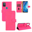 For Ulefone Note 11P Solid Color Skin Feel Magnetic Buckle Horizontal Flip Calf Texture PU Leather Case with Holder & Card Slots & Wallet(Rose Red) - Ulefone Cases by PMC Jewellery | Online Shopping South Africa | PMC Jewellery | Buy Now Pay Later Mobicred