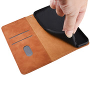 For Ulefone Note 11P Solid Color Skin Feel Magnetic Buckle Horizontal Flip Calf Texture PU Leather Case with Holder & Card Slots & Wallet(Blue)