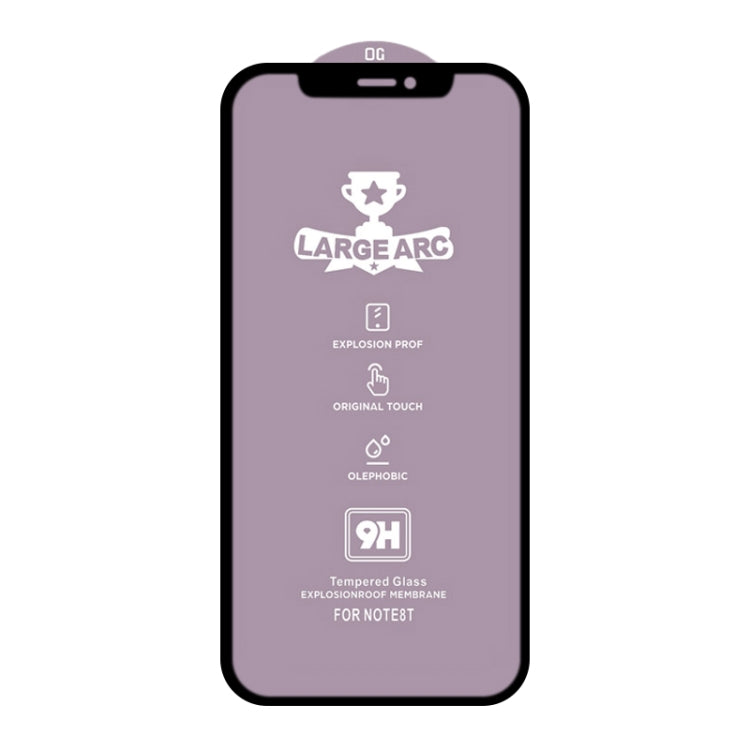 For iPhone 12 mini 9H HD Large Arc High Alumina Full Screen Tempered Glass Film
