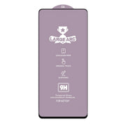 For Samsung Galaxy A71 9H HD Large Arc High Alumina Full Screen Tempered Glass Film
