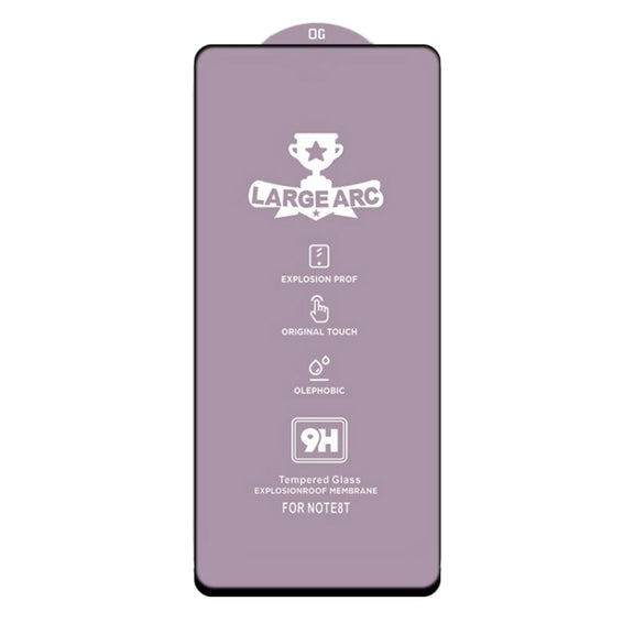 For Samsung Galaxy A71 9H HD Large Arc High Alumina Full Screen Tempered Glass Film