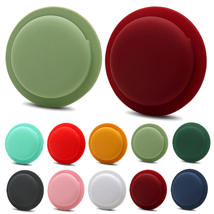 Protection Cover Sleeve Anti-scratch Anti-lost Silicone Protective Case For AirTag(White)