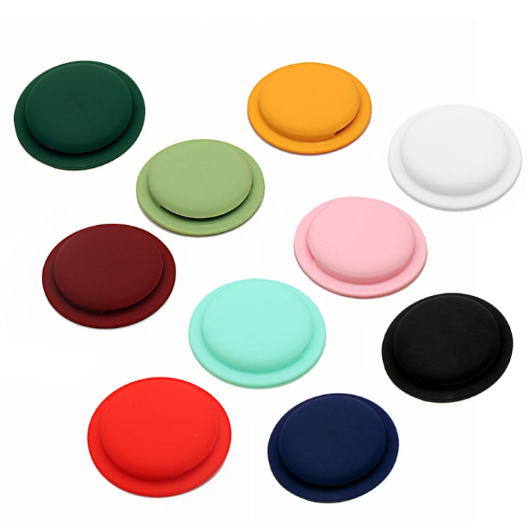 Protection Cover Sleeve Anti-scratch Anti-lost Silicone Protective Case For AirTag(White)