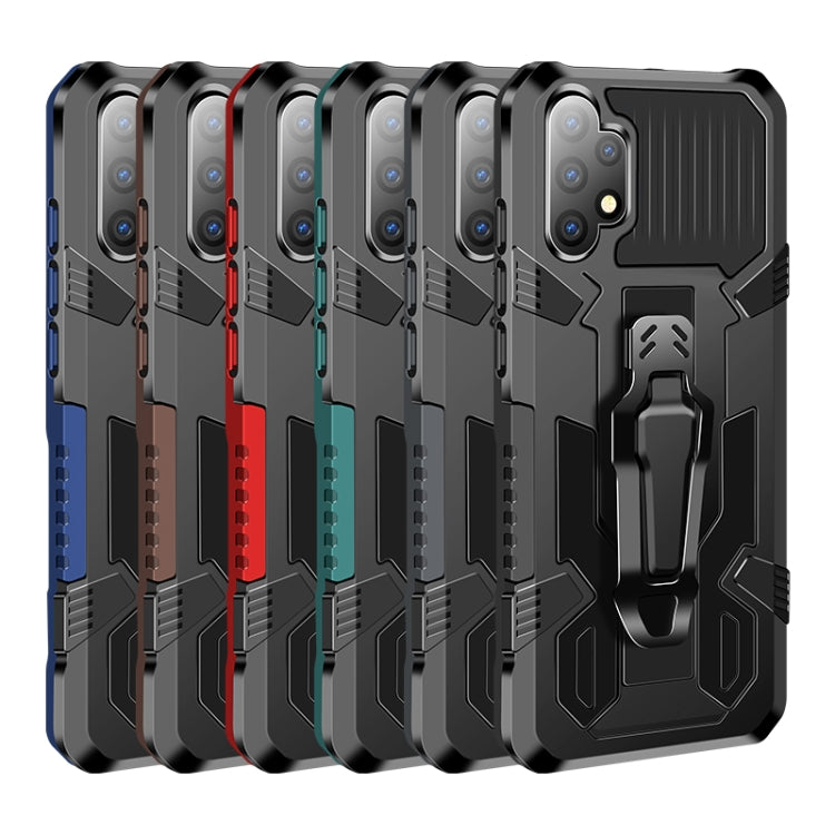 For OPPO A54 4G Armor Warrior Shockproof PC + TPU Protective Case(Grey)