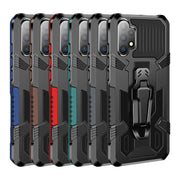 For OPPO A54 4G Armor Warrior Shockproof PC + TPU Protective Case(Grey)