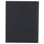 YT11B Detachable Candy Color Skin Feel Texture Round Keycap Bluetooth Keyboard Leather Case For iPad Pro 11 inch 2020 & 2018(Black)