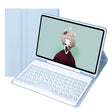 YT11B Detachable Candy Color Skin Feel Texture Round Keycap Bluetooth Keyboard Leather Case For iPad Pro 11 inch 2020 & 2018(White Ice) - For iPad Pro by PMC TechLife | Online Shopping South Africa | PMC TechLife