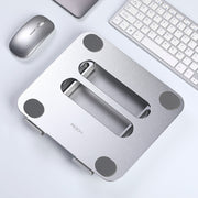 ROCK RPH0972 Aluminum Alloy Liftable Laptop Cooling Bracket(Silver)