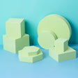 8 in 1 Different Sizes Geometric Cube Solid Color Photography Photo Background Table Shooting Foam Props(Green) - free shipping - PMc TechLife - Order now!