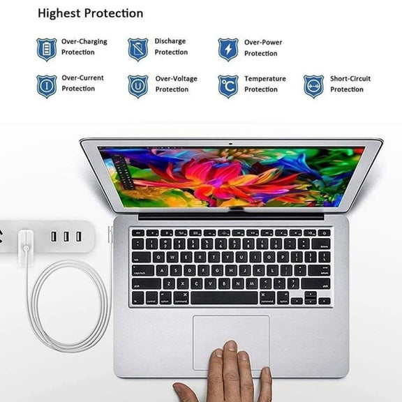 A1435 60W 16.5V 3.65A 5 Pin MagSafe 2 Power Adapter for MacBook, Cable Length: 1.6m, AU Plug