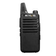 1 Pair RETEVIS RT622 EU Frequency 400-480MHz 16CHS Two Way Radio Handheld Walkie Talkie, EU Plug(Black) - free shipping - PMC TechLife - Order now!