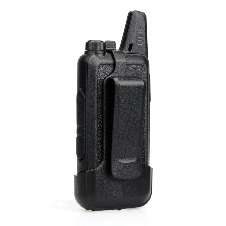 1 Pair RETEVIS RT622 EU Frequency 400-480MHz 16CHS Two Way Radio Handheld Walkie Talkie, EU Plug(Black)
