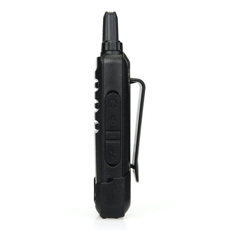 1 Pair RETEVIS RT622 EU Frequency 400-480MHz 16CHS Two Way Radio Handheld Walkie Talkie, EU Plug(Black)
