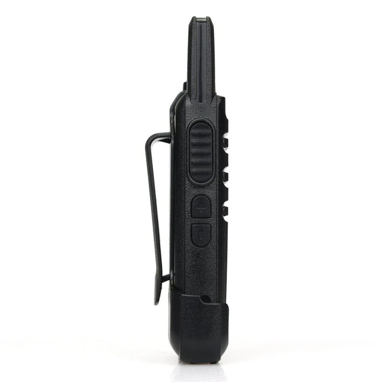 1 Pair RETEVIS RT622 US Frequency 400-480MHz 16CHS Two Way Radio Handheld Walkie Talkie, US Plug(Black)