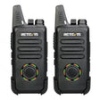 1 Pair RETEVIS RT22S US Frequency 22CHS FRS License-free Two Way Radio Handheld Walkie Talkie, US Plug(Black) - free shipping - PMC TechLife - Order now!