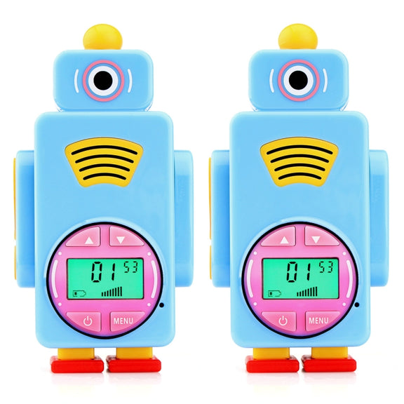 1 Pair RETEVIS RT36 US Frequency 462.5625-467.7125MHz 14CHS Children Handheld Walkie Talkie, US Plug(Sky Blue)