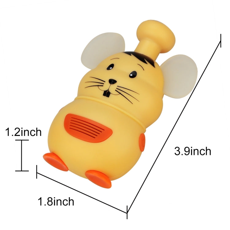 1 Pair RETEVIS RT30M 0.5W US Frequency FRS467 1CH Mouse Shape Children Handheld Walkie Talkie(Yellow)
