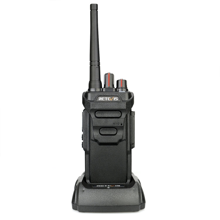 RETEVIS RT48 2W 16CHS Water-resistant FRS Handheld Walkie Talkie, US Plug(Black)