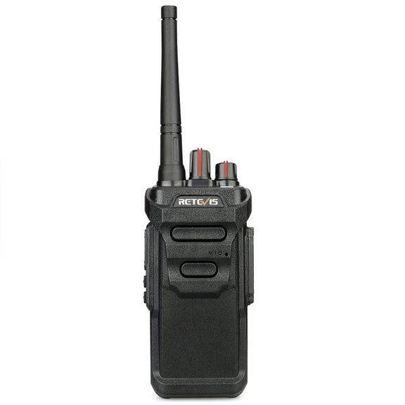RETEVIS RT48 2W 16CHS Water-resistant FRS Handheld Walkie Talkie, US Plug(Black)