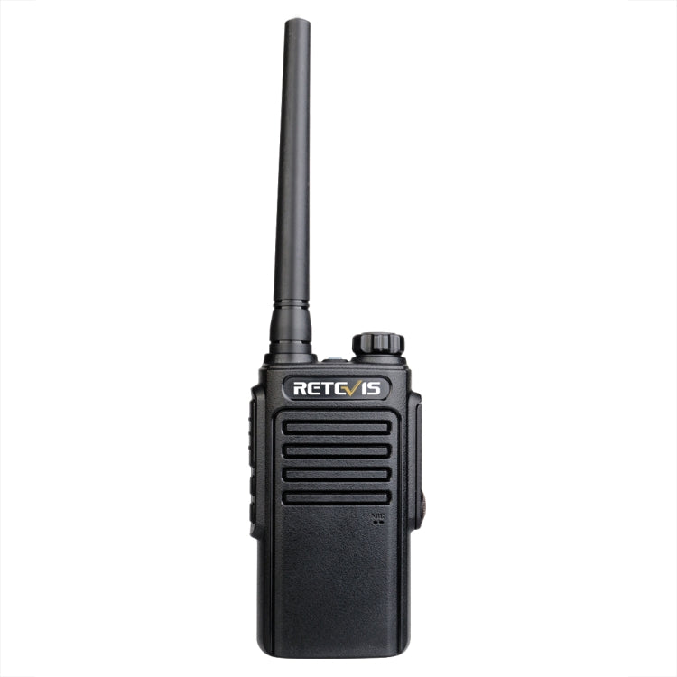 RETEVIS RT47 16CHS IP67 Water-resistant FRS Two Way Radio Handheld Walkie Talkie, US Plug(Black)