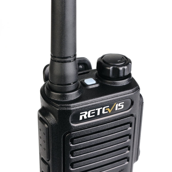 RETEVIS RT47 16CHS IP67 Water-resistant FRS Two Way Radio Handheld Walkie Talkie, US Plug(Black)