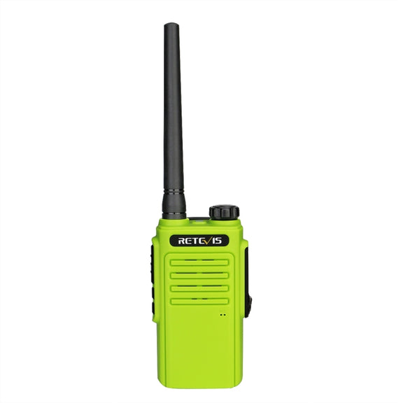RETEVIS RT47 16CHS IP67 Water-resistant FRS Two Way Radio Handheld Walkie Talkie, US Plug(Green)