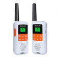 1 Pair RETEVIS RT649B 0.5W EU Frequency 446.00625-446.19375MHz 16CHS Two Way Radio Handheld Walkie Talkie, EU Plug(White) - free shipping - PMC TechLife - Order now!