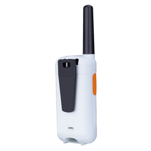 1 Pair RETEVIS RT649B 0.5W EU Frequency 446.00625-446.19375MHz 16CHS Two Way Radio Handheld Walkie Talkie, EU Plug(White)