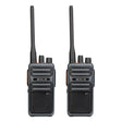 1 Pair RETEVIS RB617 PMR446 16CHS License-free Two Way Radio Handheld Walkie Talkie, EU Plug(Black) - free shipping - PMC TechLife - Order now!