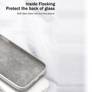 For Samsung Galaxy M51 Solid Color Imitation Liquid Silicone Straight Edge Dropproof Full Coverage Protective Case(White)