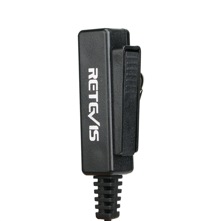 RETEVIS M 2 Pin Long Clip Air Guide Covert Acoustic Tube Earpiece Speaker Microphone