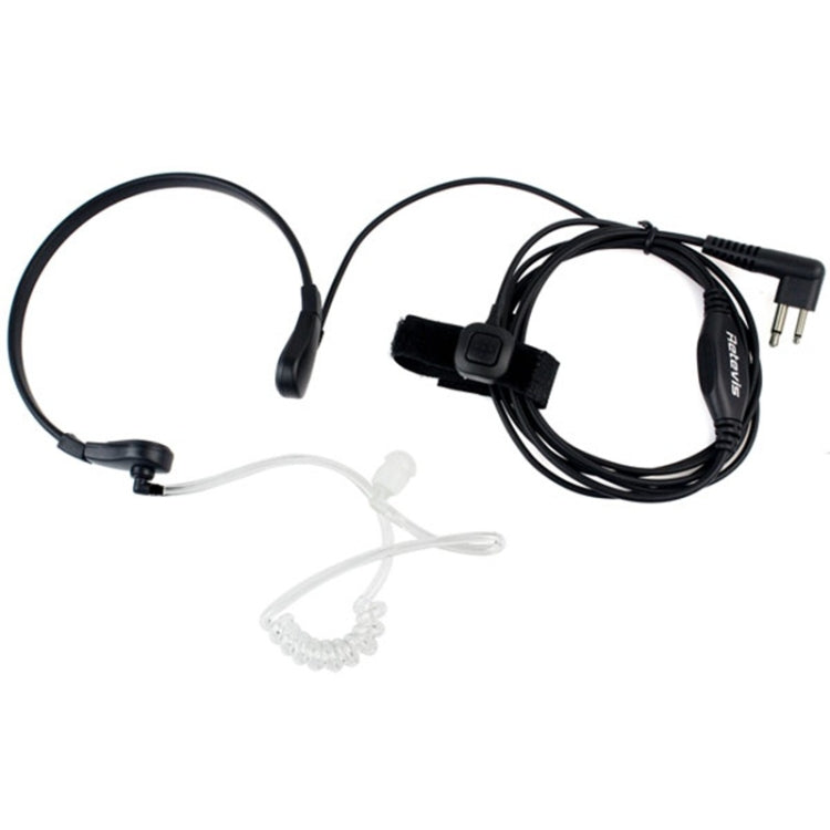 RETEVIS M Throat PTT Covert Acoustic Tube Earphone Speaker Microphone