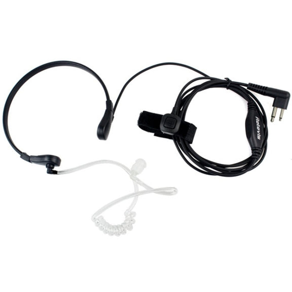 RETEVIS M Throat PTT Covert Acoustic Tube Earphone Speaker Microphone