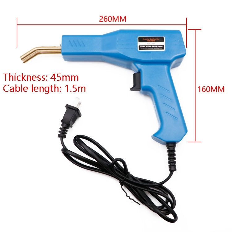 H50 Car Bumper Crack Repair Welding Machine Plastic Welding Nail Artifact, EU Plug(Black)