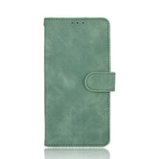 For Ulefone Note 10 Solid Color Skin Feel Magnetic Buckle Horizontal Flip Calf Texture PU Leather Case with Holder & Card Slots & Wallet(Green)