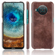 For Nokia X10 / X20 Shockproof Litchi Texture PC + PU Case(Brown) - free shipping - PMC TechLife - Order now!