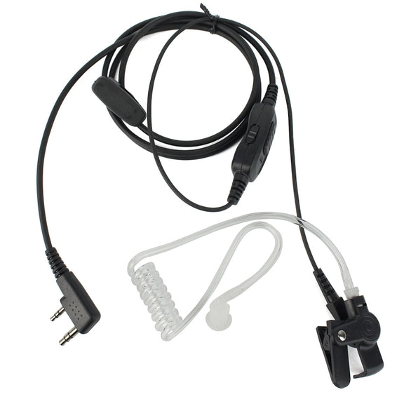 RETEVIS R-112 PTT / VOX Covert Acoustic Tube Earphone Microphone for H-777/RT-5R/RT1/RT2/RT5