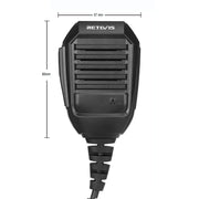 RETEVIS RS-113 2 Pin Remote Speaker Microphone for H777/UV5R/RT21/RT1/RT3