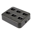 RETEVIS RTC777 Six-Way Walkie Talkie Charger for Retevis H777, EU Plug - free shipping - PMC TechLife - Order now!