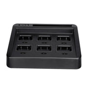 RETEVIS RTC48 Multi-function Interchangeable Slots Six-Way Walkie Talkie Charger for Retevis RT48/RT648