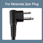 RETEVIS HM004 IPX5 Water-resistant 2 Pin Motorcycle Speaker Microphone for Motorola GP68/GP88/GP300/ GP2000/CT150