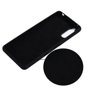 For Sony Xperia 1 III Pure Color Liquid Silicone Shockproof Full Coverage Case(Black)