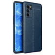 For OPPO Reno6 Pro 5G Litchi Texture TPU Shockproof Case(Blue) - OPPO Cases by PMC TechLife | Online Shopping South Africa | PMC TechLife