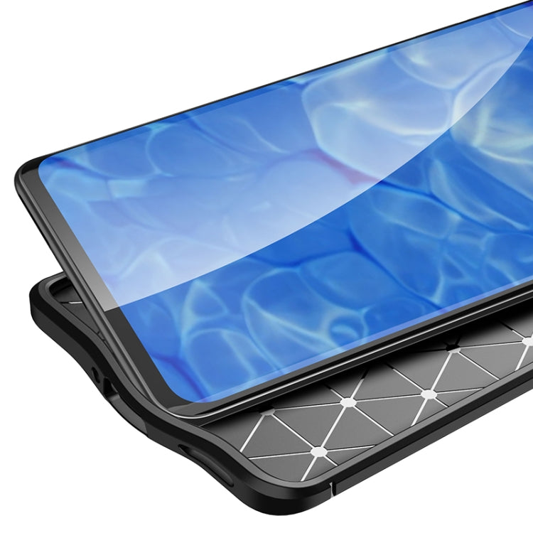 For OPPO Reno6 Pro 5G Litchi Texture TPU Shockproof Case(Blue)