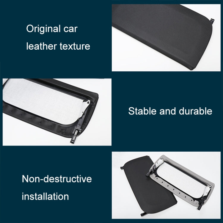 Car Seat Rear Panel Storage Bag 5210 7232 090 for BMW 5 Series / 7 Series, Standard Version(Wine Red)